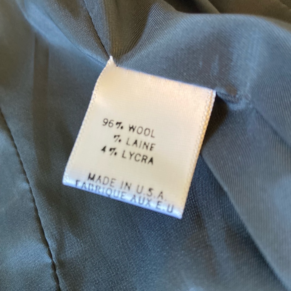 Theory Charcoal One Button Stretch Blazer - image 2